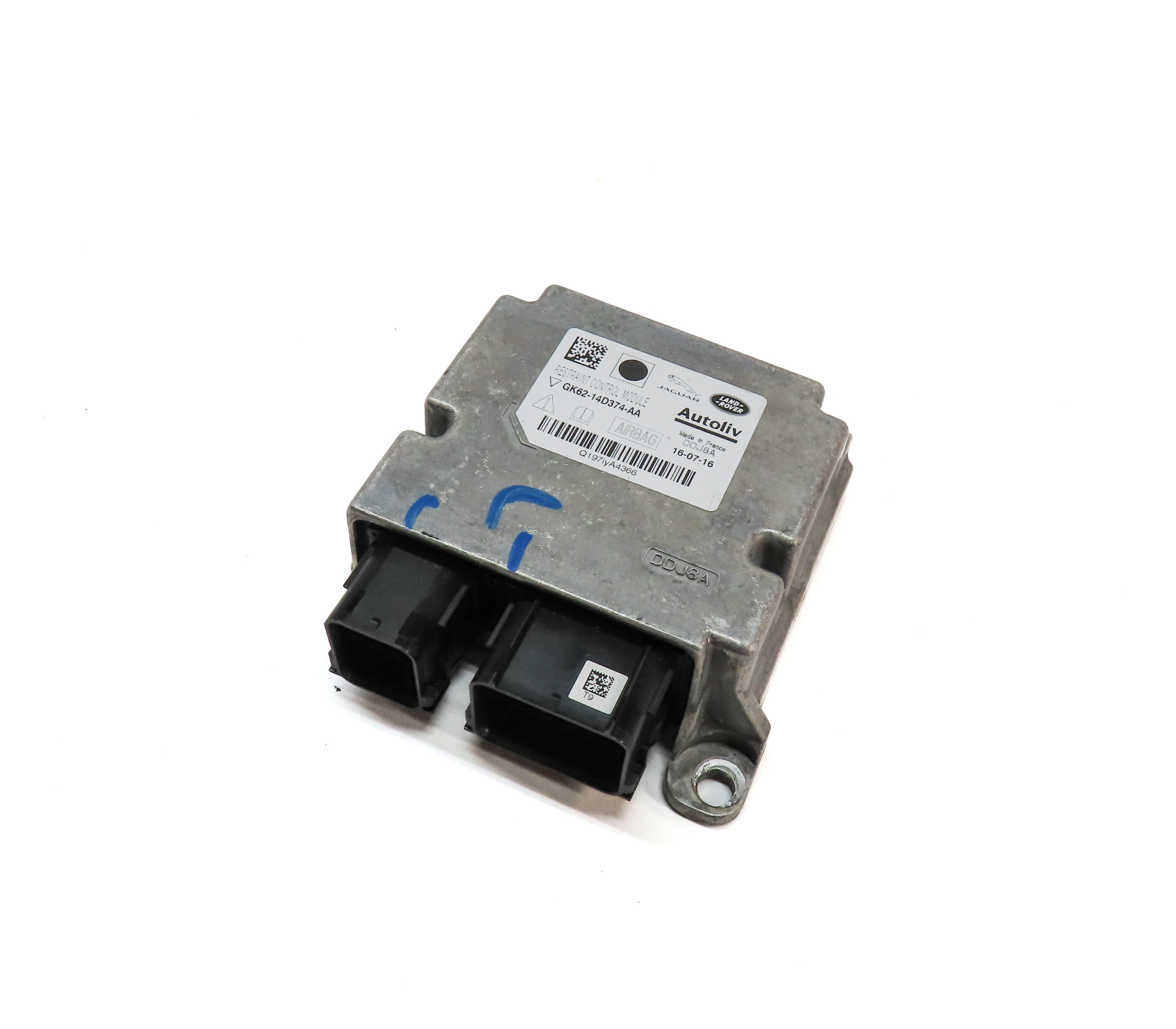 2016 RANGE ROVER SPORT (L494) SRS BAG CONTROL MODULE — exact item pictured